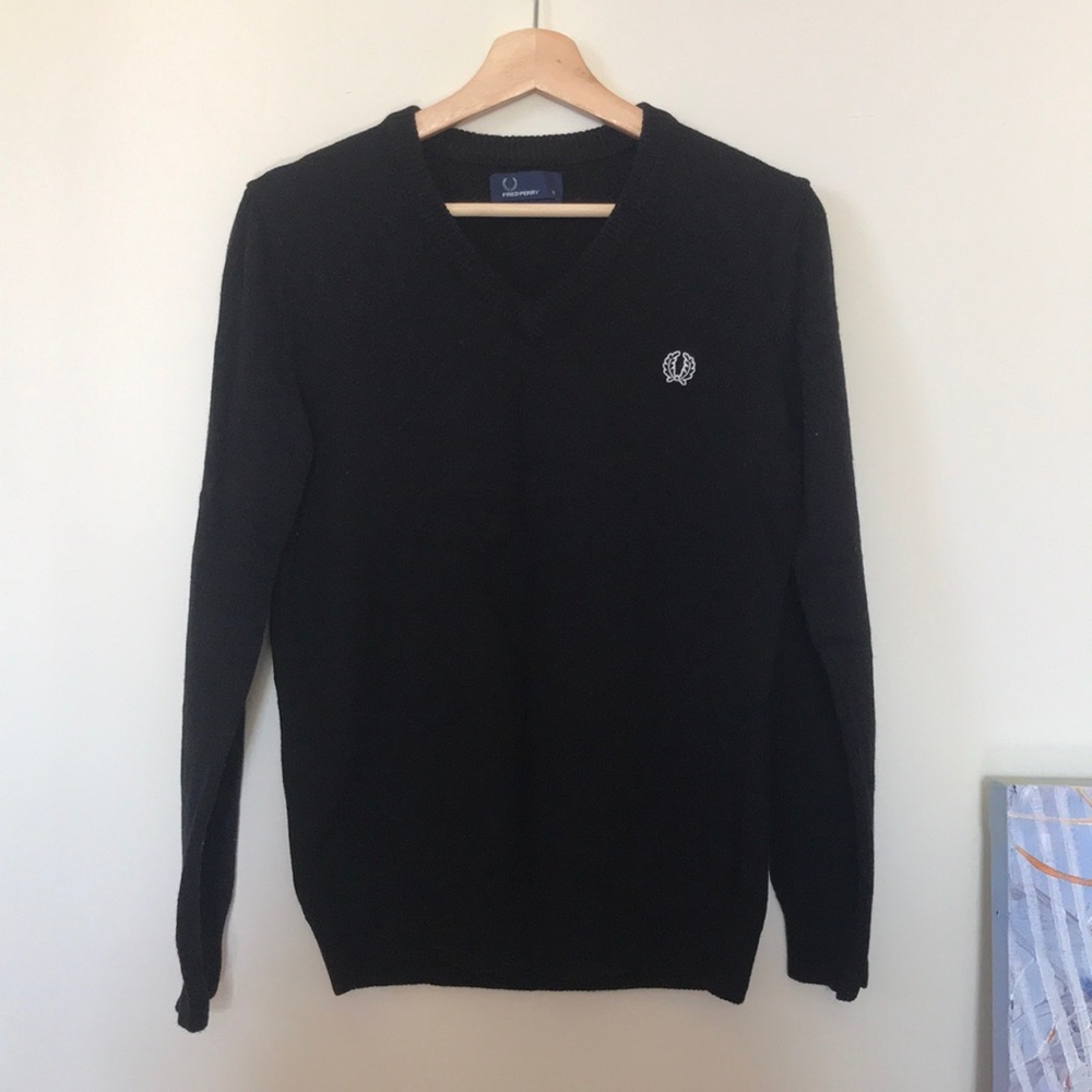 Fred Perry 100% Wool Sweater